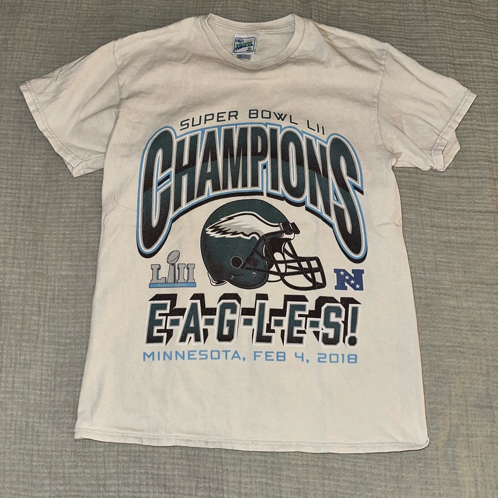 Philadelphia Eagles Super Bowl LII Champions T-Shirt Medium | ’47 Brand